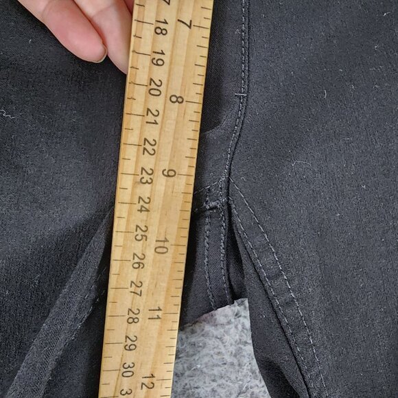 Soft Surroundings Shorts Womens XS Black Stretch Mid Rise *GUC* - Picture 5 of 11